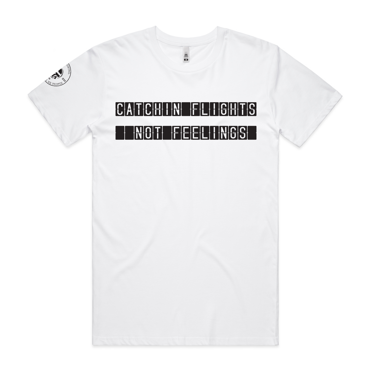 Think Global Short Sleeve White T- Shirt